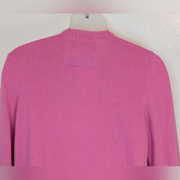 Abercrombie & Fitch Preppy Y2K 90s Academia Country Club Cashmere Wool Sweater L - Picture 6 of 9